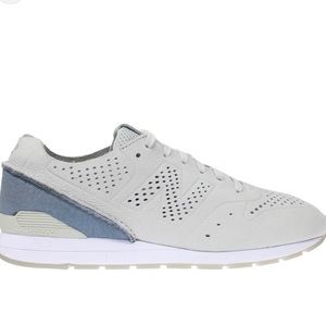 New Balance MRL696DF Men's Size 4.5 light grey & light blue